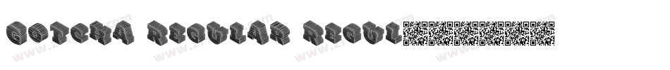 Gotcha Regular Regul字体转换